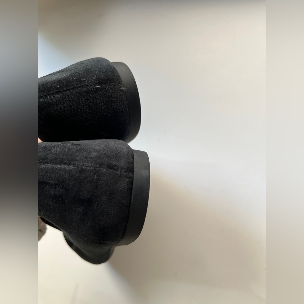 Like New Condition Everlane The Mary Jane in Black Velvet New Womens Flats Shoes - Picture 12 of 13